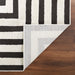 Optika Black Ivory Geometric - T9017 - 8' x 11'
