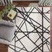 Optika Black Ivory Linear Geometric - T9018 - 10' x 13'