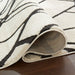Optika Black Ivory Linear Geometric - T9018 - 2' x 3'