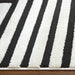 Optika Black Ivory Geometric - T9019 - 5' x 8'