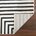 Optika Black Ivory Geometric - T9019 - 5' x 8'
