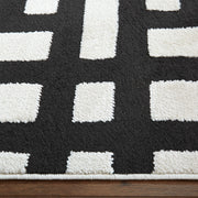 Optika Black Ivory Geometric - T9020 - 5' x 8'