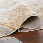 Terra Gray Orange Marbled - T9027 - 5' x 8'