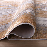 Terra Gray Orange Marbled - T9029 - 5' x 8'