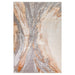 Terra Gray Orange Marbled - T9029 - 5' x 8'