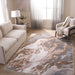 Terra Gray Orange Marbled - T9031 - 5' x 8'