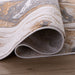 Terra Gray Orange Marbled - T9033 - 2' x 3'