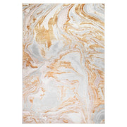 Terra Gray Orange Marbled - T9034 - 5' x 8'