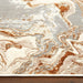 Terra Gray Orange Marbled - T9034 - 7' x 9'