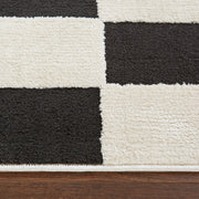 Optika Black Ivory Geometric - T9035 - 5' x 8'