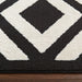 Optika Black Ivory Geometric - T9038 - 5' x 8'