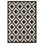 Optika Black Ivory Geometric - T9038 - 5' x 8'