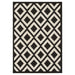 Optika Black Ivory Geometric - T9038 - 8' x 11'