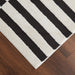 Optika Black Ivory Geometric - T9039 - 5' x 8'