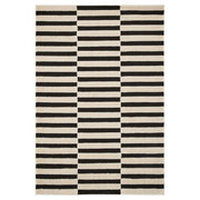 Optika Black Ivory Geometric - T9039 - 5' x 8'