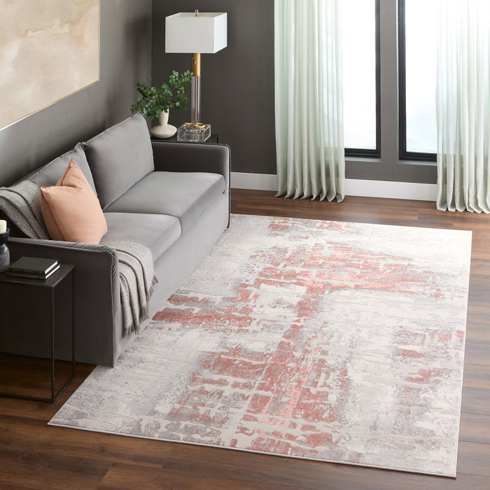 Betsi Pink Painterly - U5001 - 5' x 8'