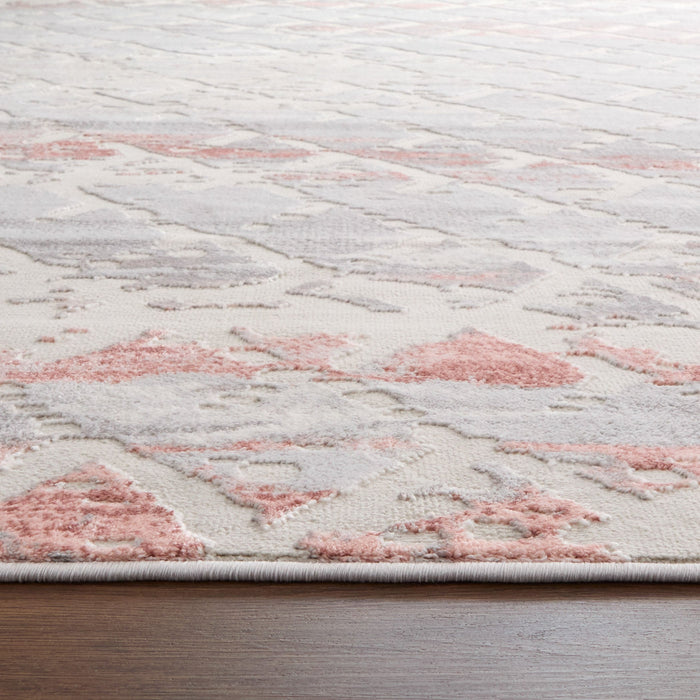 Betsi Pink Geometric - U5003 - 8' x 11'