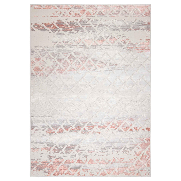 Betsi Pink Geometric - U5003 - 8' x 11'