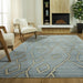 Eclectic Luxe Blue Geometric - U5005 - 8' x 11'