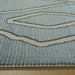 Eclectic Luxe Blue Geometric - U5005 - 8' x 11'