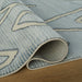 Eclectic Luxe Blue Geometric - U5005 - 10' x 13'