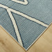 Eclectic Luxe Blue Geometric - U5005 - 10' x 13'