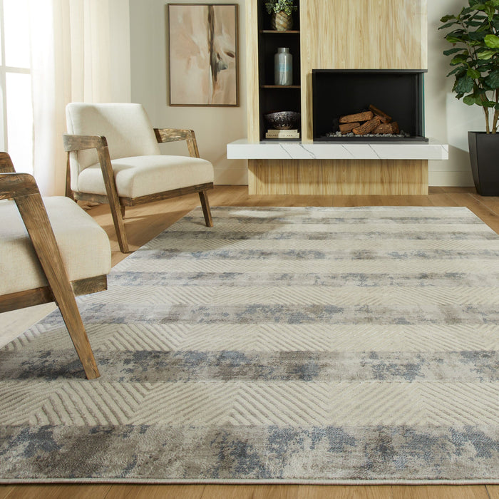 Betsi Gray Stripe - U5006 - 7' x 9'