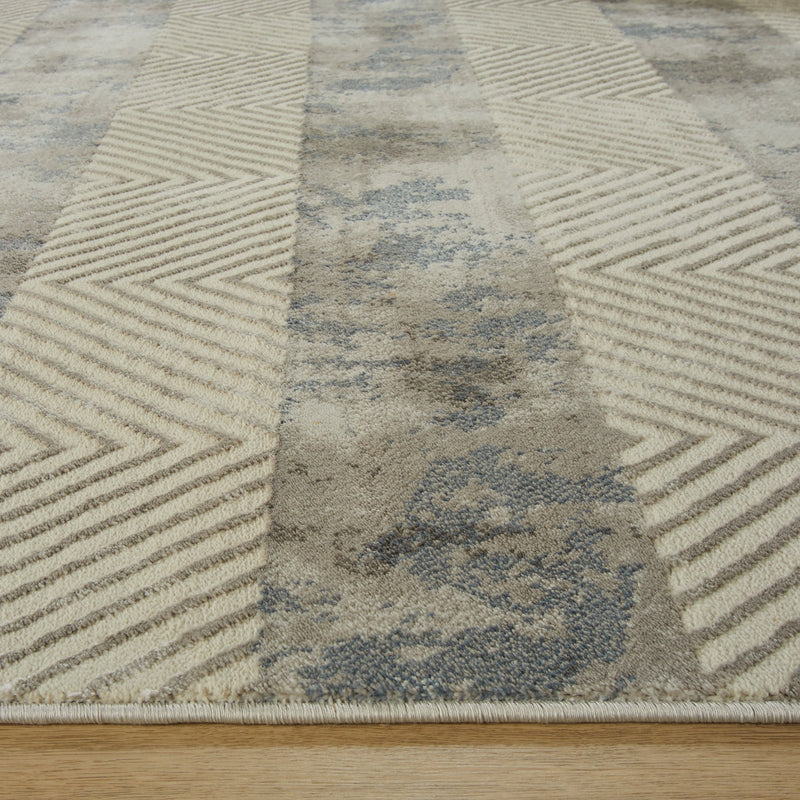 Betsi Gray Stripe - U5006 - 5' x 8'