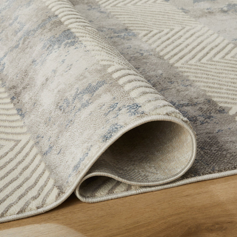 Betsi Gray Stripe - U5006 - 5' x 8'