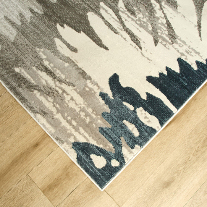 Betsi Blue Painterly - U5008 - 5' x 8'
