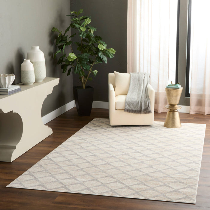 Betsi Beige Geometric - U5009 - 8' x 11'