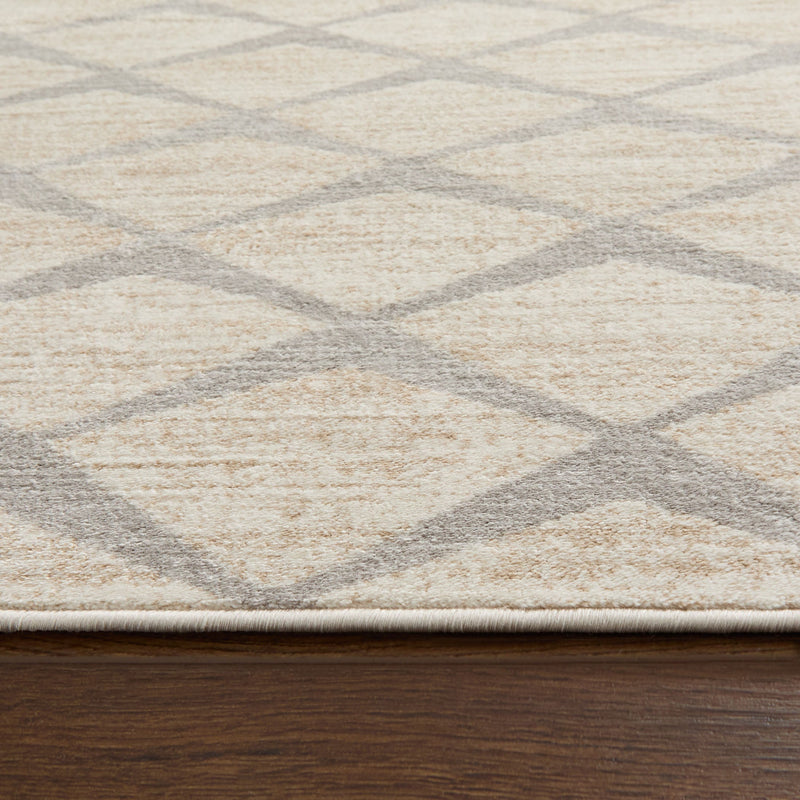 Betsi Beige Geometric - U5009 - 5' x 8'