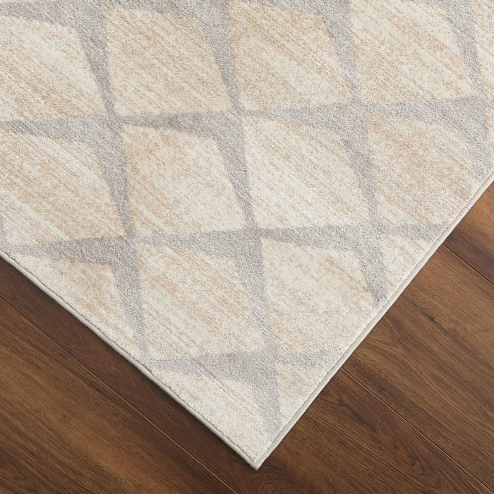 Betsi Beige Geometric - U5009 - 8' x 11'