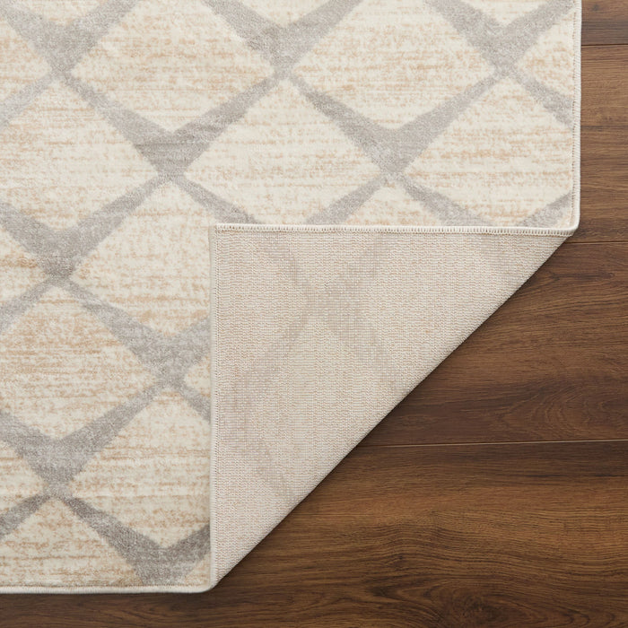 Betsi Beige Geometric - U5009 - 5' x 8'