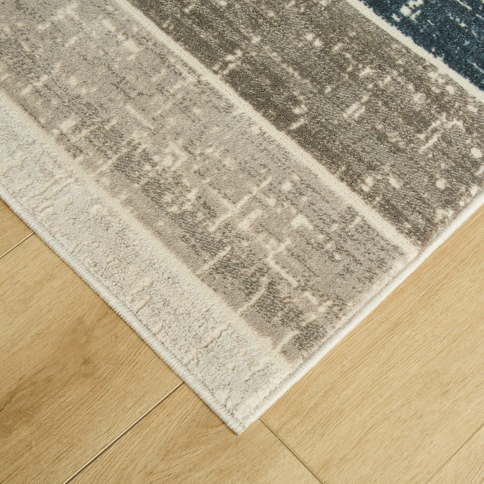 Betsi Blue Geometric - U5010 - 10' x 13'
