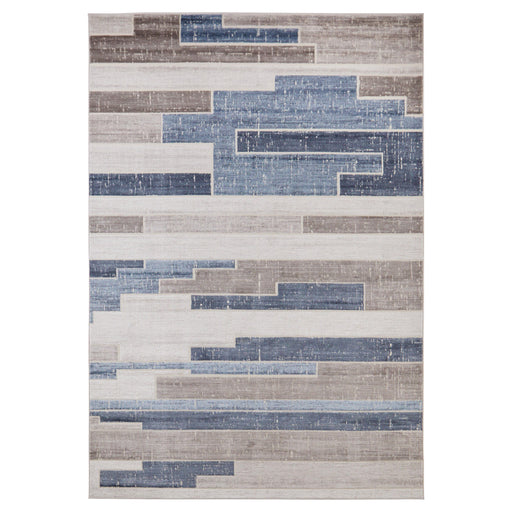 Betsi Blue Geometric - U5010 - 2' x 3'