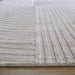 Eclectic Luxe Gray Linear Geometric - U5011 - 10' x 13'