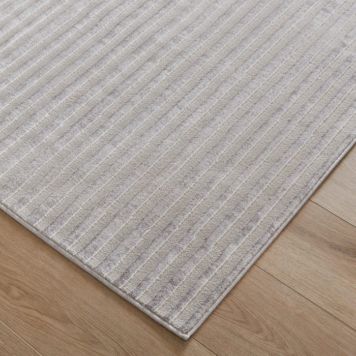 Eclectic Luxe Gray Linear Geometric - U5011 - 10' x 13'