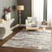 Jasmine Gray Brown Painterly - U5012 - 2' x 3'