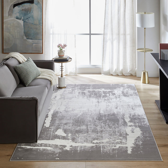 Jasmine Gray Painterly - U5013 - 8' x 11'