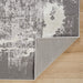 Jasmine Gray Painterly - U5013 - 5' x 8'