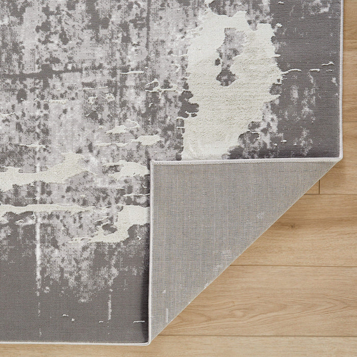 Jasmine Gray Painterly - U5013 - 2' x 3'