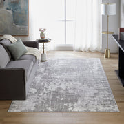 Jasmine Gray Painterly - U5014 - 5' x 8'