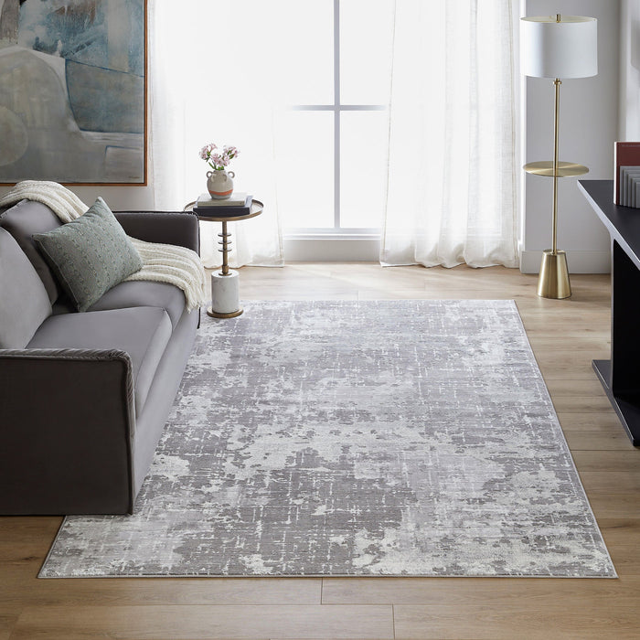 Jasmine Gray Painterly - U5014 - 7' x 9'