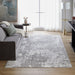 Jasmine Gray Painterly - U5014 - 2' x 3'