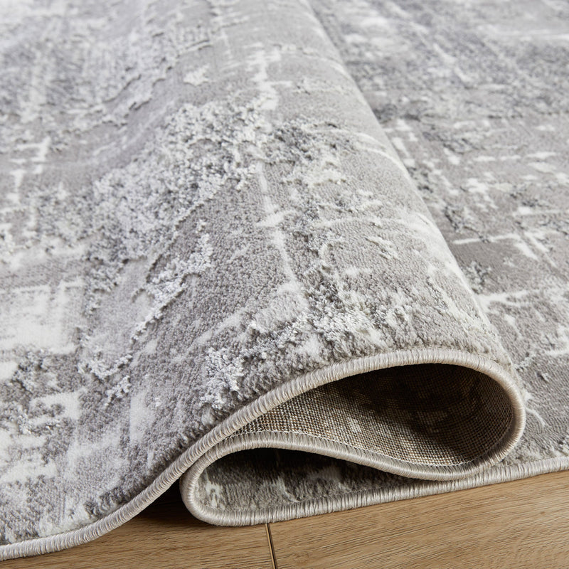 Jasmine Gray Painterly - U5014 - 5' x 8'