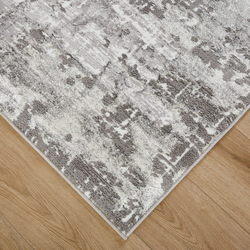 Jasmine Gray Painterly - U5014 - 5' x 8'