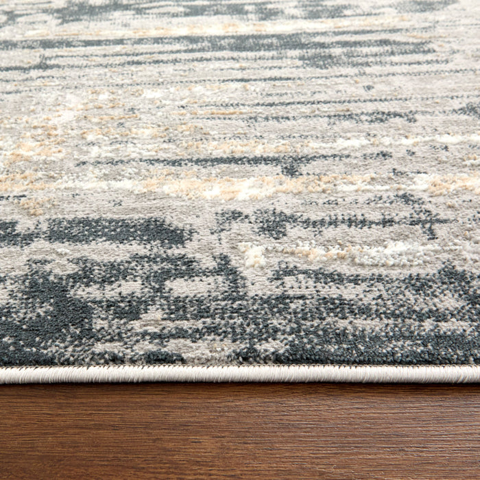 Jasmine Gray Beige Painterly - U5015 - 8' x 11'