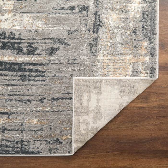 Jasmine Gray Beige Painterly - U5015 - 5' x 8'