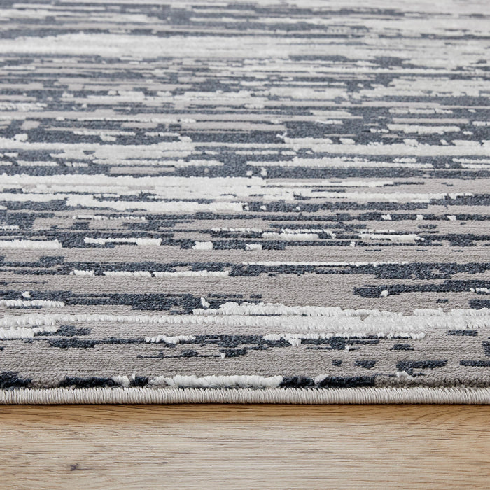 Jasmine Black Painterly - U5017 - 10' x 13'